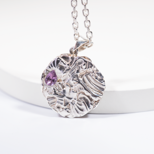 Acanthus Necklace - Silver